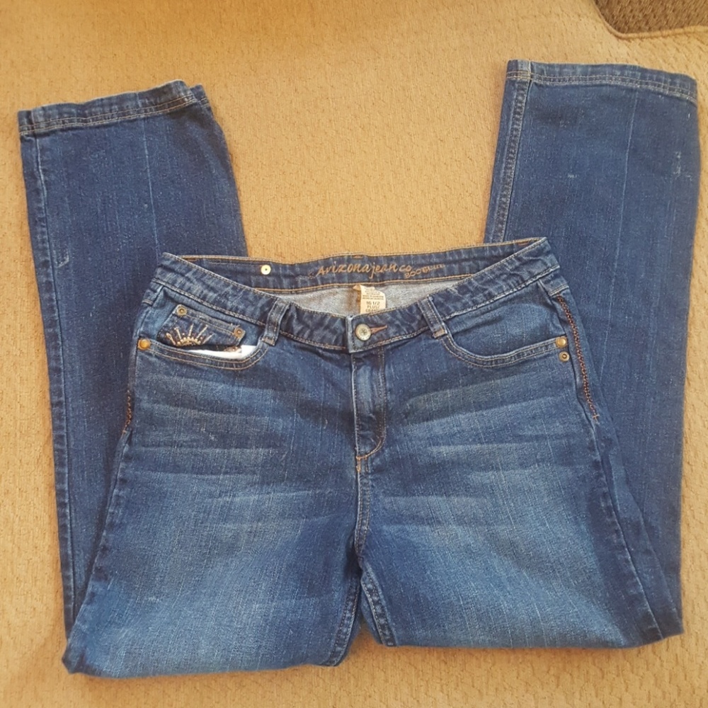 Arizona jeans sz 16 1/2 plus grande bootcut